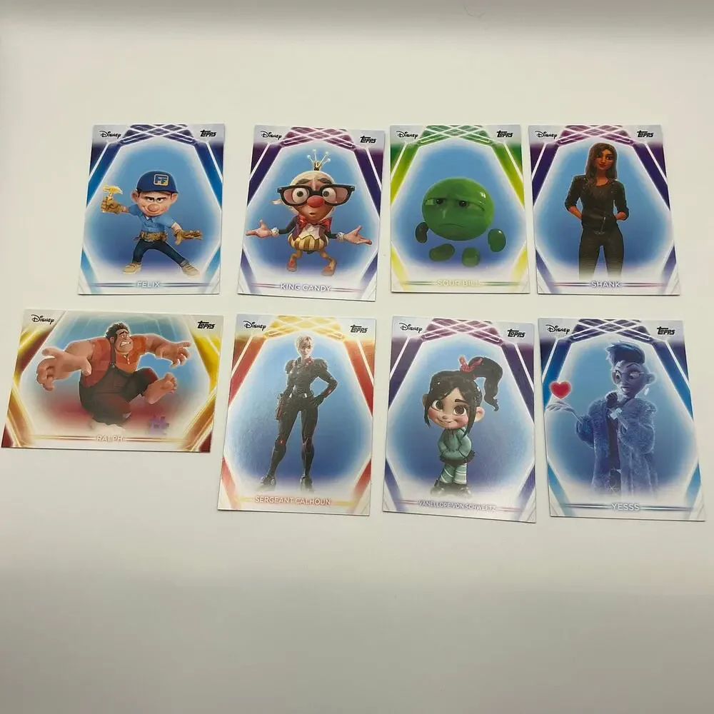 Topps Disney Wreck-It Ralph Card Lot Foil Parallels